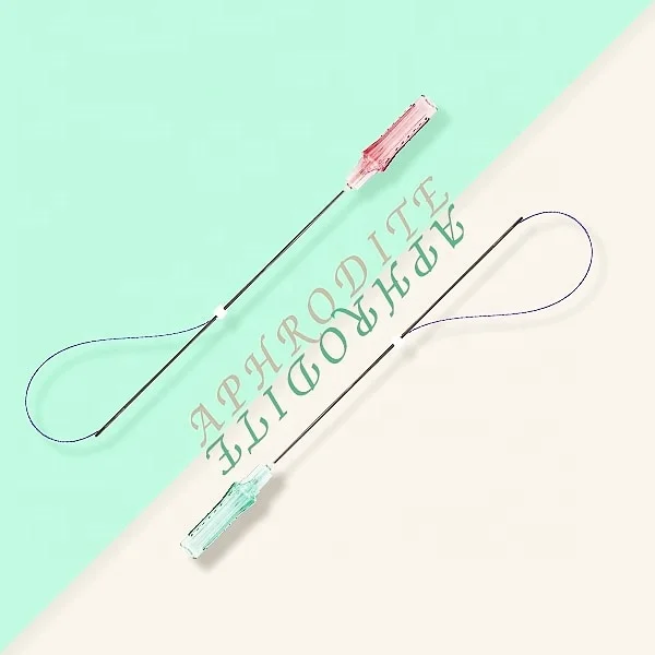 2022 Korea Face Thread PDO 3D 6D 12D Cog CE ISO Approved PLLA PLACL Lifting Medical Suture for Foxeyes Jawline Abdomen Buttocks