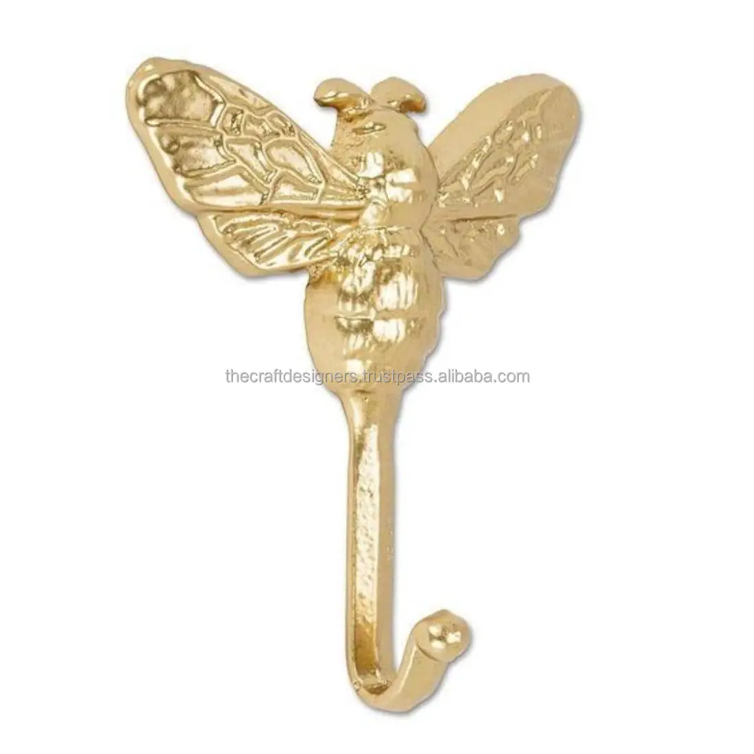 Casted Gold Butterfly Hook hot selling cupboard Shelve door mount Coat hoot Special Dresser Holder Wall Hooks Hot selling