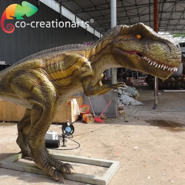 Юрский реалистичный Роботизированный аниматронный динозавр T-rex