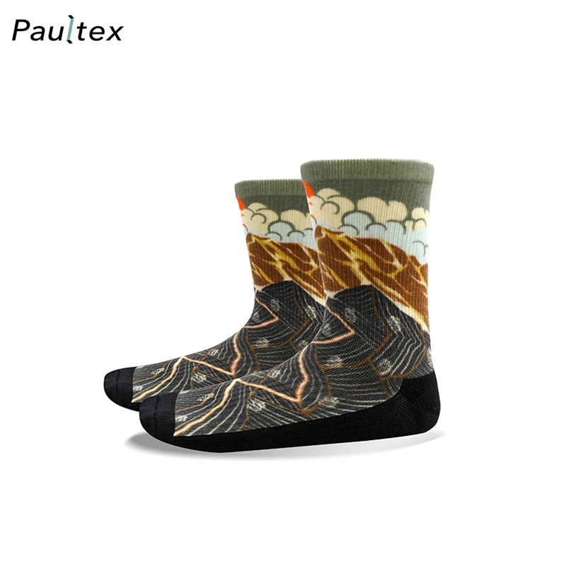 100% своевременная доставка оптовая продажа носков с индивидуальным принтом