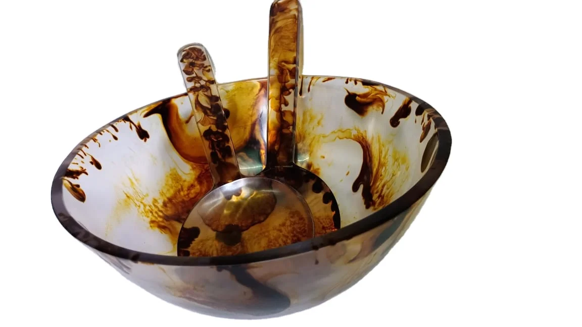 Natural Finished Resin Crafts Bowls Handcrafted with Eco-Friendly Materials sale from india