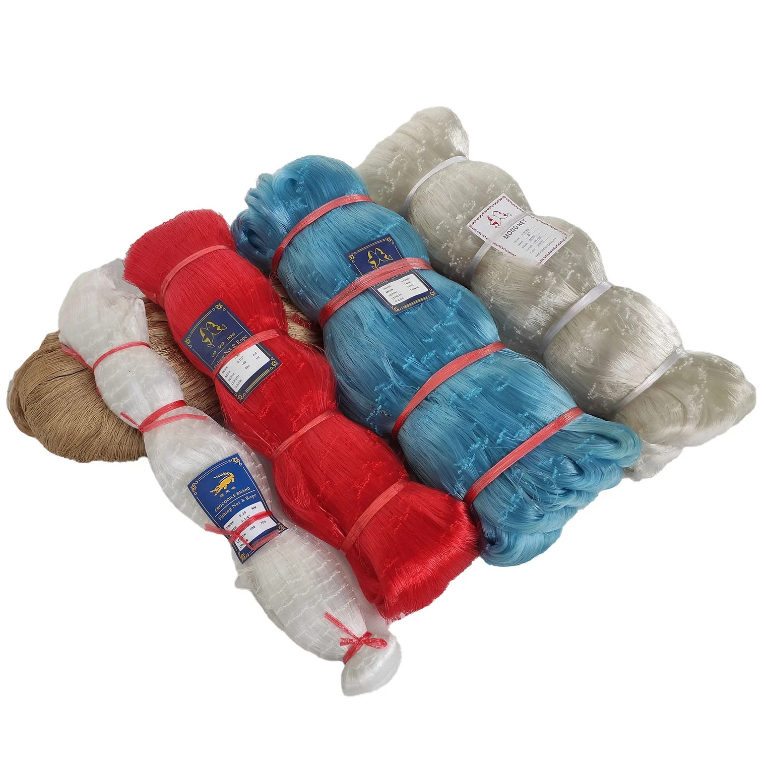 Best Pricing Cap-Dua Ikan Nylon/Polyester Multifilament Fishing Net Agriculture Color Nylon Net Bulk Purchase Export Wholesale