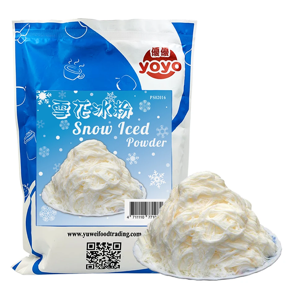 Снежный ледяной порошок для ледяных продуктов Тайвань пузырьковый чай ингредиент