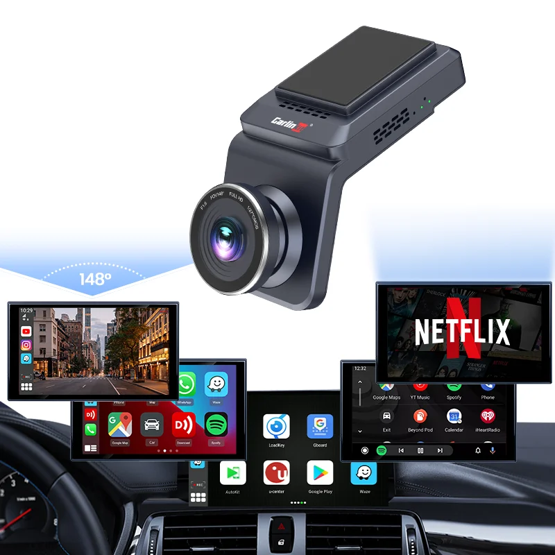 Carlinkit 4 + 64 Гб беспроводной Carplay Mini Box Carplay Dvr Carplay Media Box беспроводной адаптер для Android