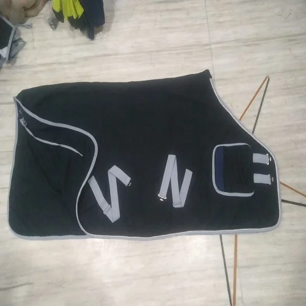 High Quality Horse Rug Travelling Horse Equine Luxury Show Cooler Navy Fleece Blanket Equestrian Sheet Riding House India Shop