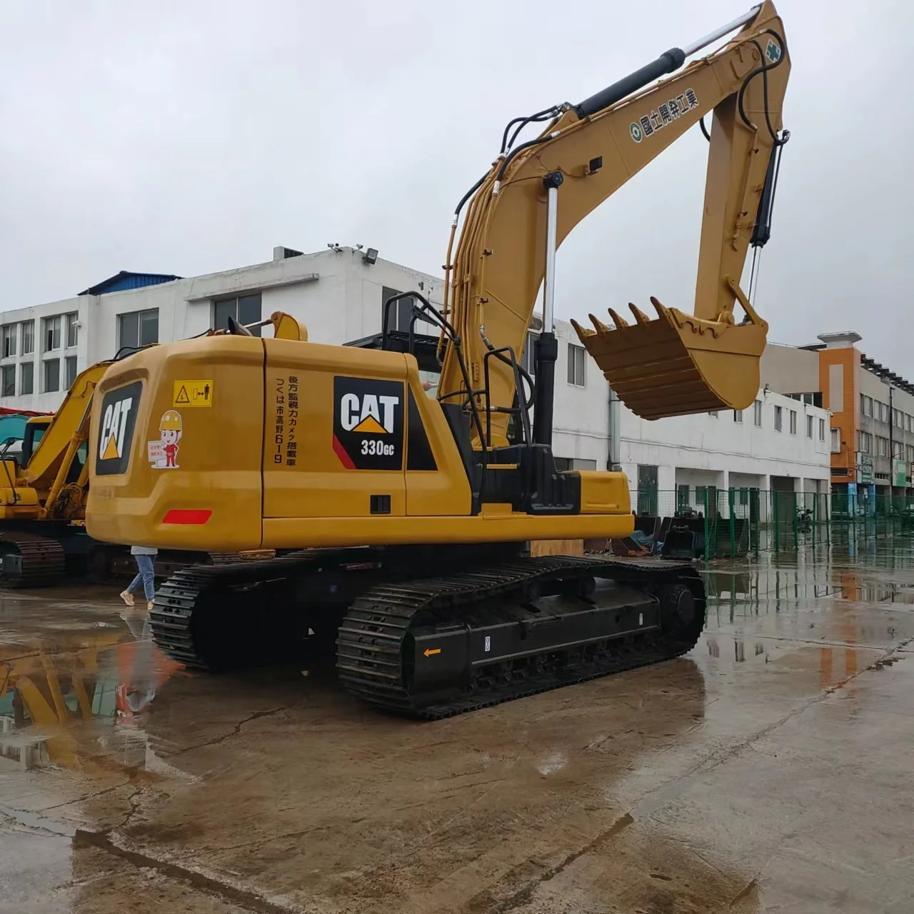 CAT 330GC секонд-хенд гусеница 330 гидравлический Средний гусеничный экскаватор Рабочий вес 30 т строительная машина CAT312D CAT33