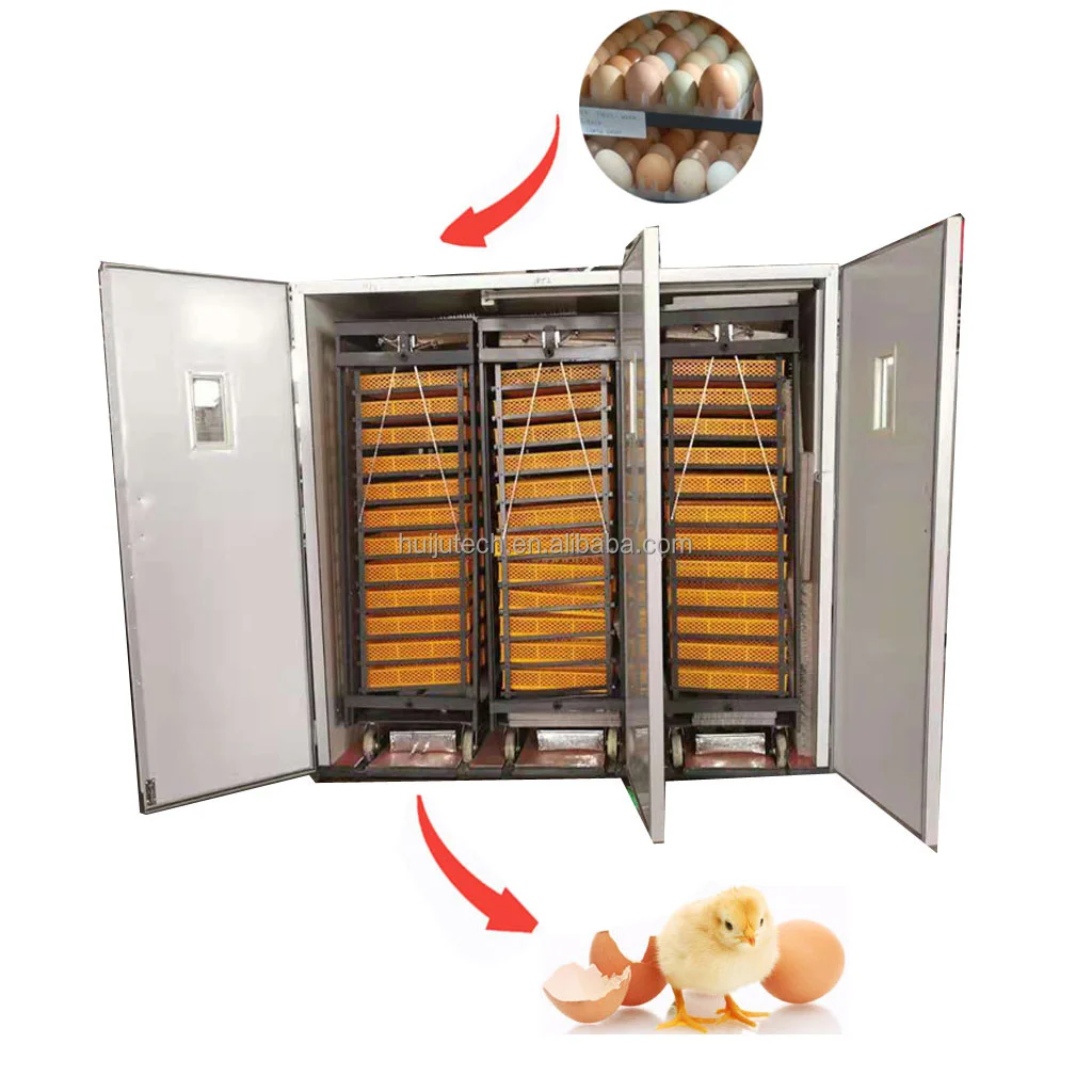Fully Automatic Egg Incubators Hatching 12672 Chicken Eggs HJ-IH12672 Quail Duck Incubator Machine
