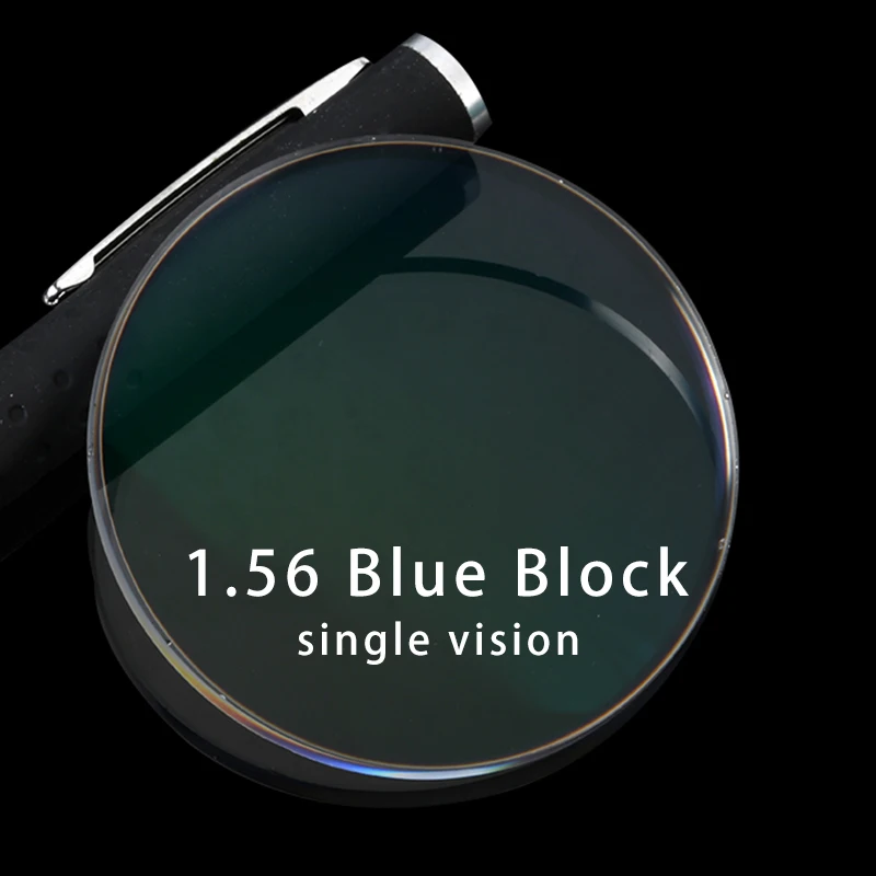 Anti Blue Ray Light 1.56 Blue Cut UV420 Lens Blue/green Coating Blocking UV420 Optical Lens Lenses Resin Clear HMC 2C lenses