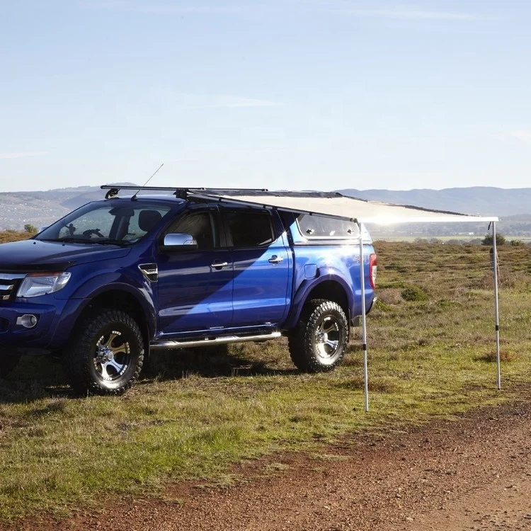 200x250x200cm High quality camping awning oxford rain tarp for SUV trailer multi side tent