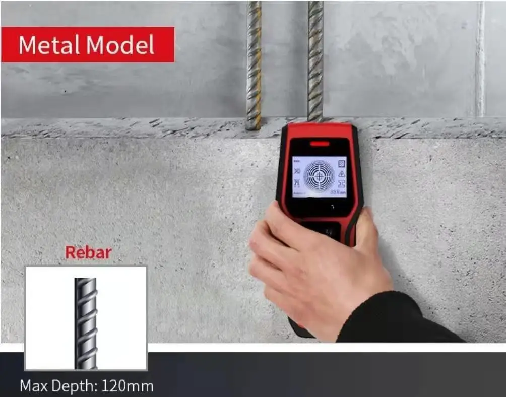 Multi Metal detector AC wire stud detector wall detector HK-120SF