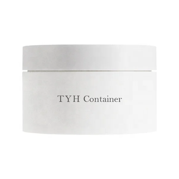 Круглая пустая баночка для крема из полипропилена 50 мл с двойной стенкой и крышкой АБС закручивающейся (PB50)