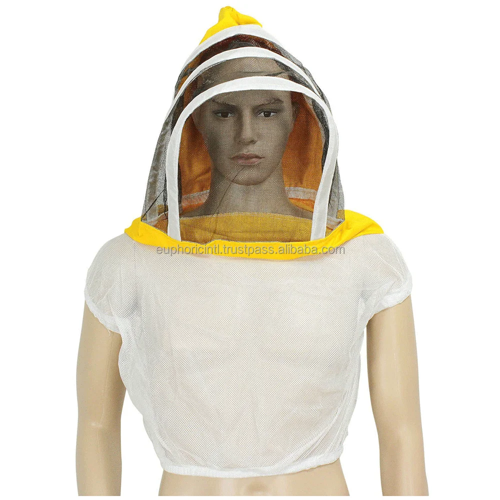Unisex Professional 3 Layer Bee Suit Fencing Veil Ventilated Sting Proof Apiarist Beekeeping Suit for Beekeeper