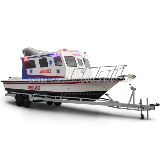 Best Quality New Boat Ambulance Gasoline & Diesel Fuel Competitive Medical Ambulance Prices for Sale