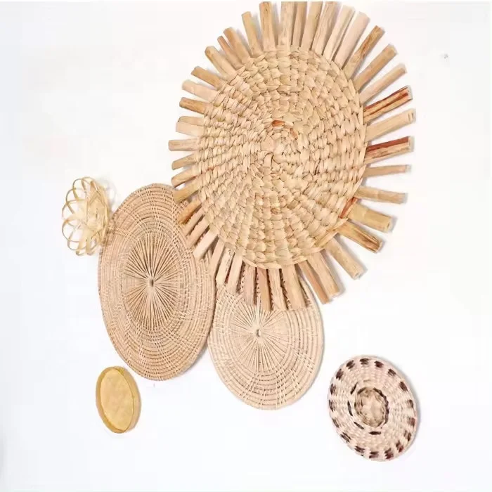 Natural Set of 6 Wall Decor Hanging Wall For Home Hotel Restaurant Coffee Decoration Wholesale From Vietnam Nhatminh