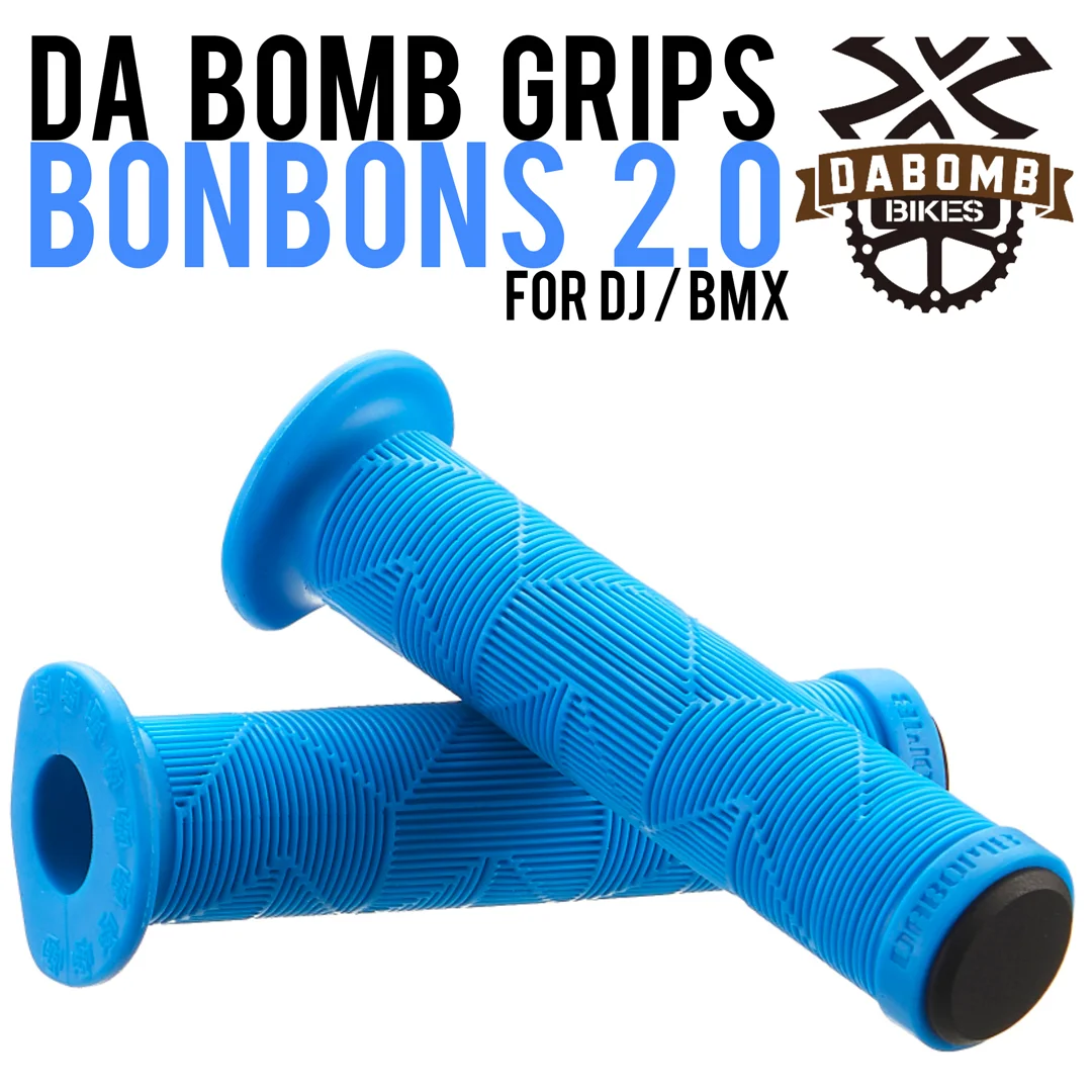 DABOMB MTB BMX DJ Enduro Stripe Skidproof Mountain Bike Grips