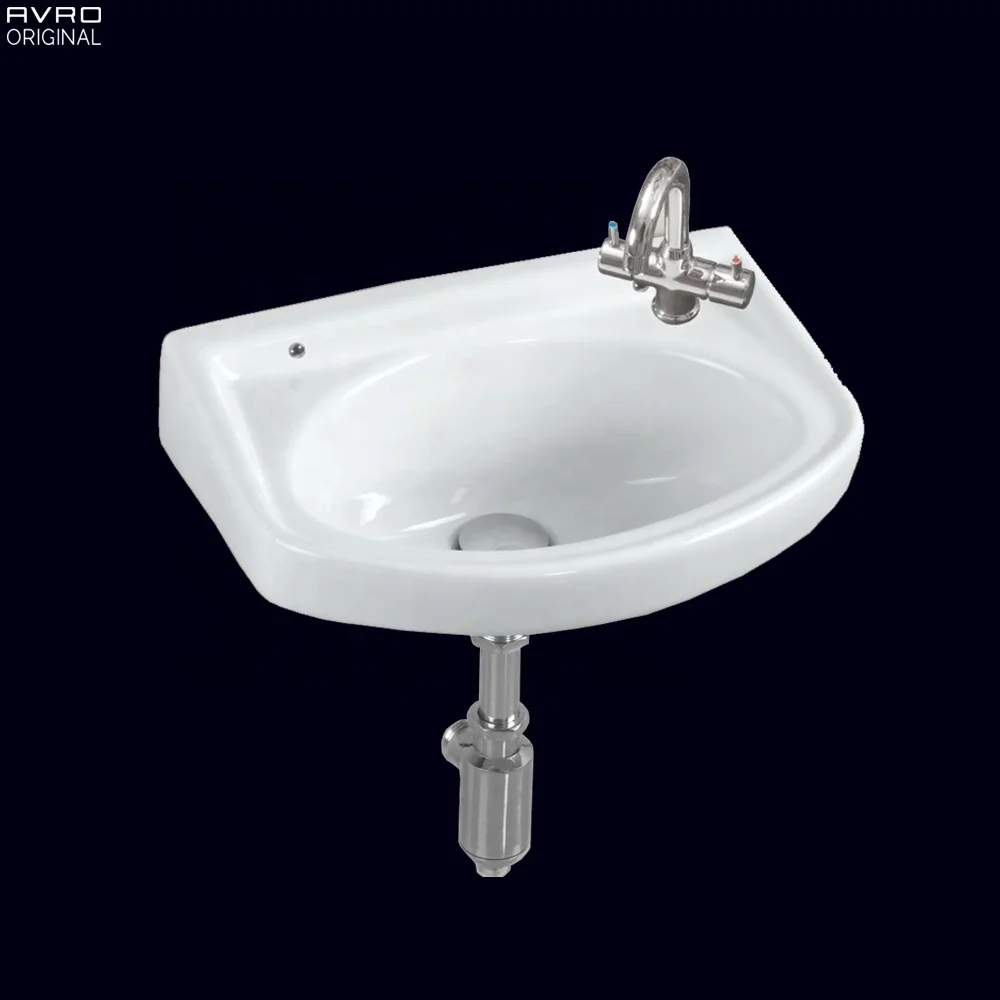Современная белая керамическая раковина для мытья рук новый дизайн настенная Раковина Круглой Формы использования в ванной комнате отеля