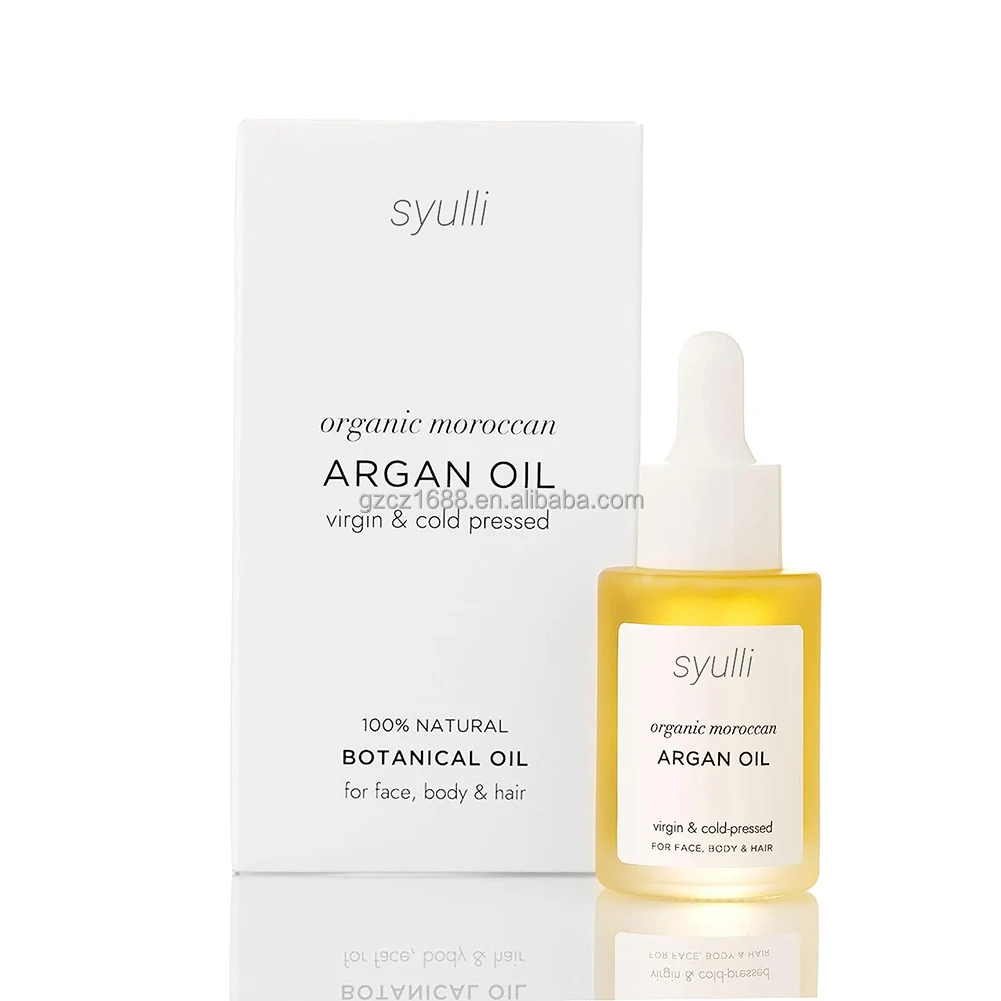 Private Label Vitamin E Moisten And Nourish Macadamia Hair Oils Organic Argan Oil Hair Repair Serum