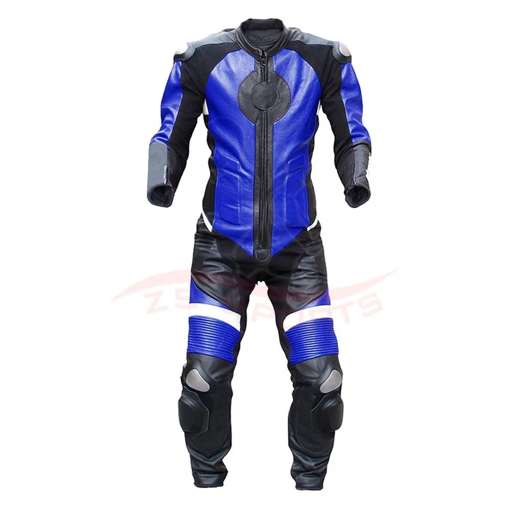 Top Quality Biking Suit Motorcycle / Racing Genuine Cowhide Leather Suit / Motorbike Suits Custom Made with Logo Style OEM