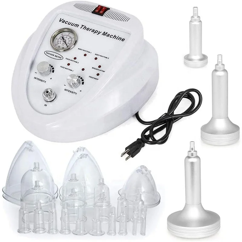 2022 body leg massage vacuum negative pressure breast enlargement pump electric vacuum butt lifting cupping therapy machine