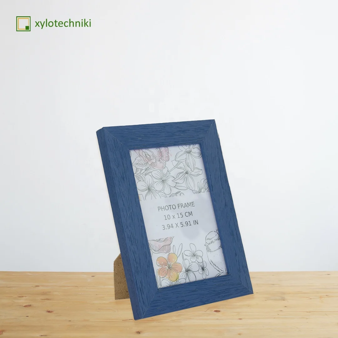 wholesale roustic modern wooden frames colourful photo frames high quality in custom sizes