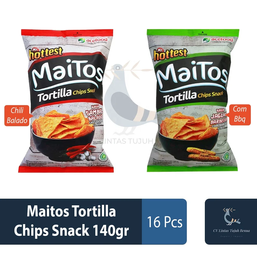 Рекламный maitos чипсы снэк-140gr перечный соус баладо пикантный вкус кукурузных чипсов тортилья закуски