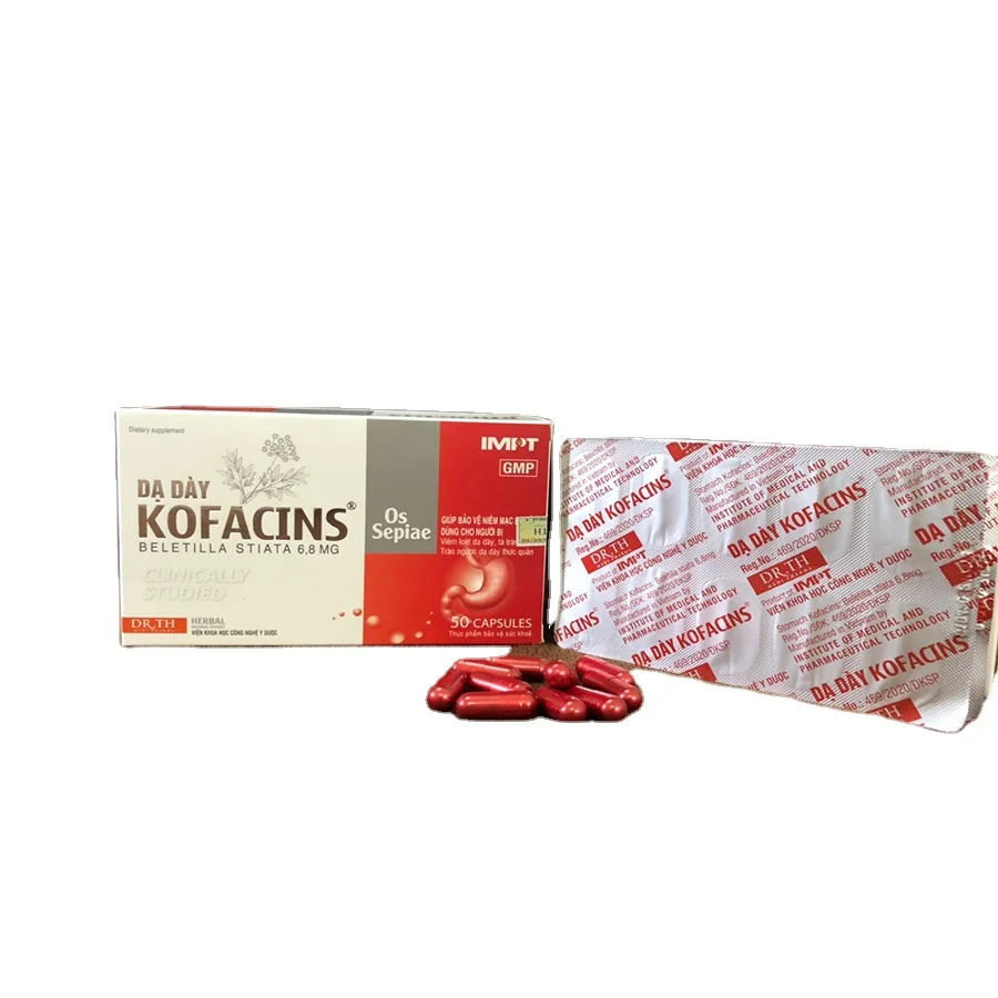 High Quality Nourishing The Stomach & The Liver Kofacins Capsules For Men And Women From Medi Pharma In Vietnam
