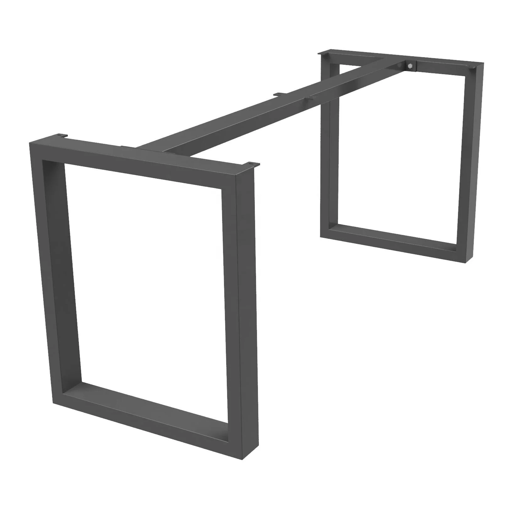 Customized Heavy Duty Furniture Metal Base Frame Chrome Power Coat Workbench Desk Dining Table Legs