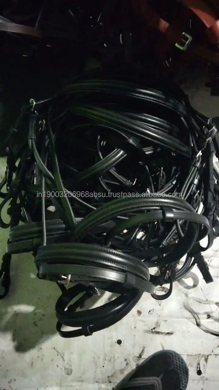 mass production of bridle.jpg