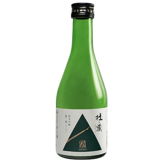 Suisui Junmai Ginjo High Quality Junmai Daiginjo Popular Japan Sake Wine Beverage 300ml per bottle