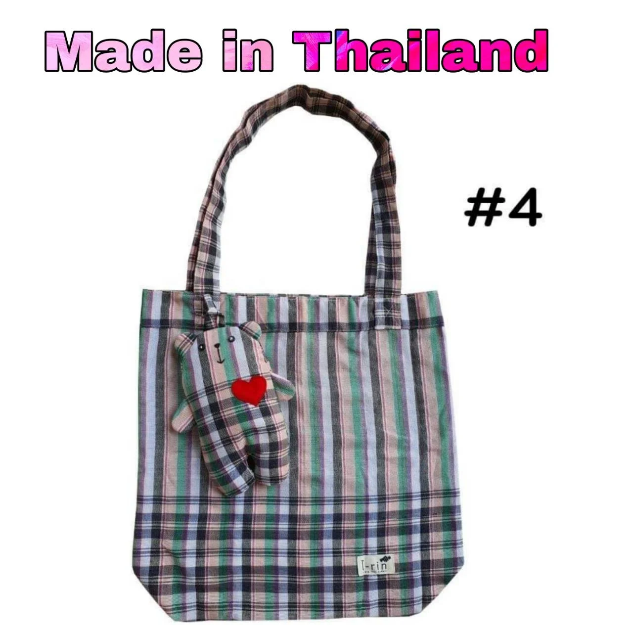 Fashion Bag Cotton Bag Cotton Gift Bags Handmade High Quality From Thailand