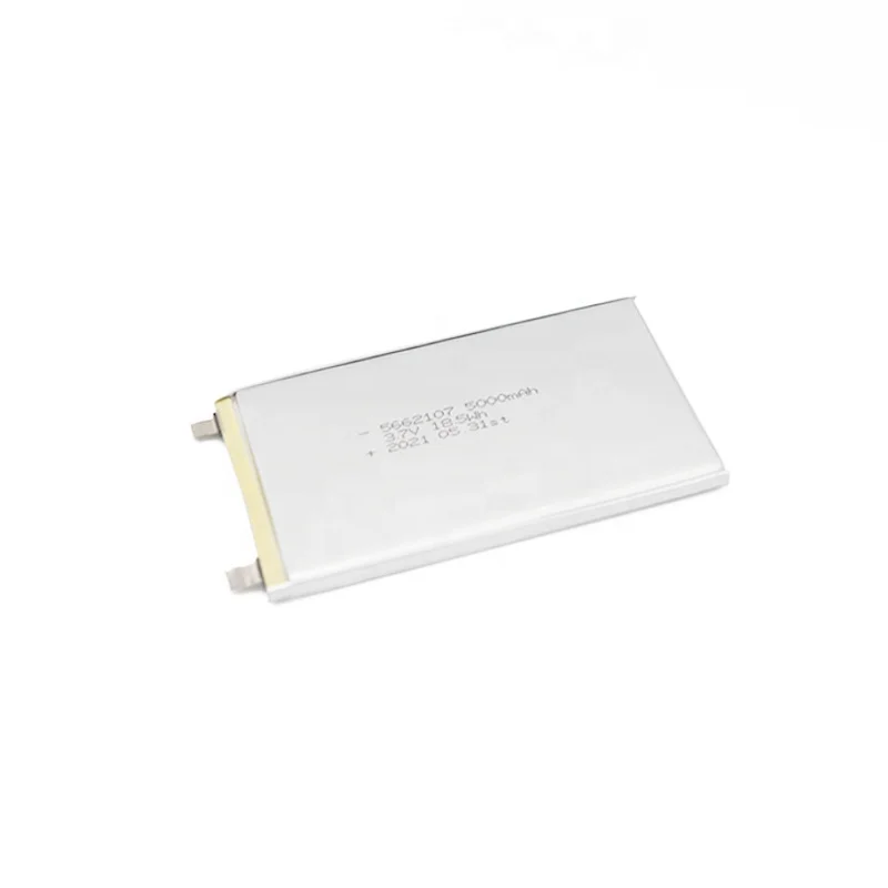 Wholesale Price JHY practical polymer 5662170  3.7V 5000mAh Portable rechargeable battery Durable lithium battery
