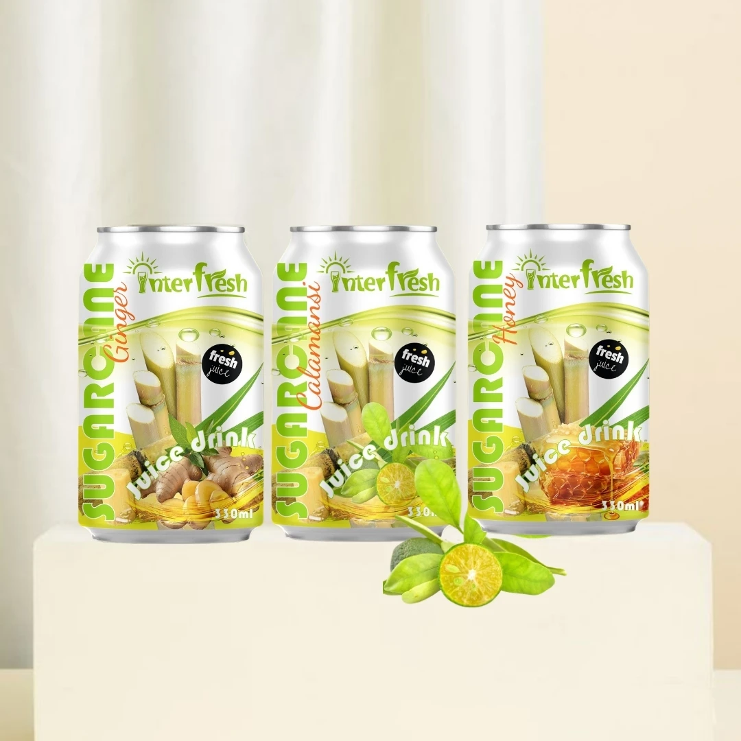 Vietnam Interfresh brand Calamansi sugar cane 330ml from fresh sugar cane ready to ship wholesale factory price