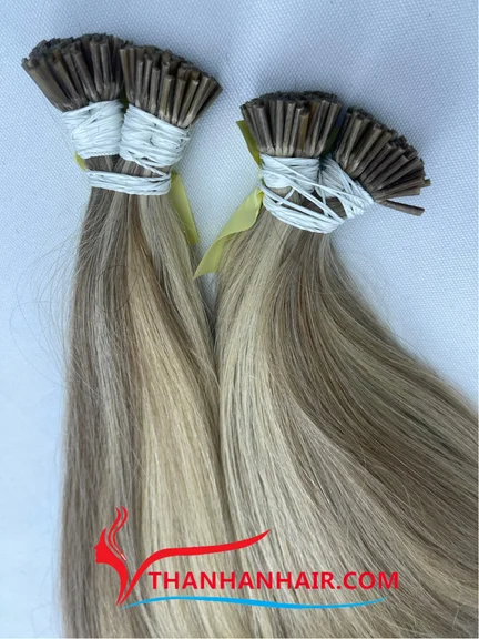Factory price I tip Hair Extensions 100% Vietnamese human hair easy to apply best quality very silky super shiny ready to ship