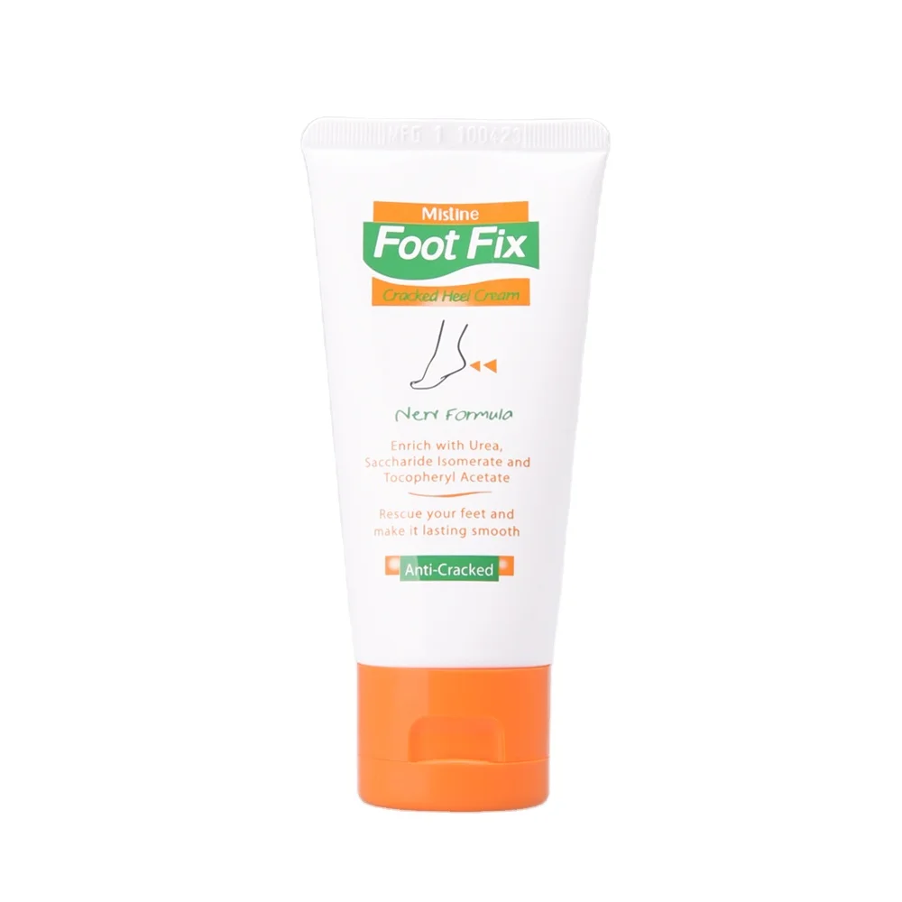 MISTINE FOOT FIX HEEL CR. Feet Skin Care Cream Products Dry Cracked Skin Moisture Softness Hydrated Thai Cosmetic Thai Product