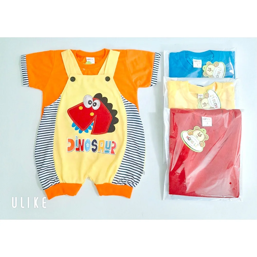 2021 wholesale summer boutique bamboo clothing newborn toddler boys and short baby clothes rompers