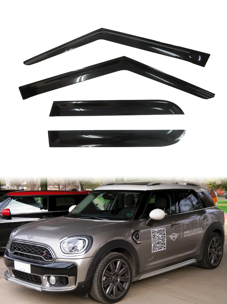 For Mini Cooper Countryman F60 2017-ON  Window Visor Vent Sun Shade Guard Door Visor