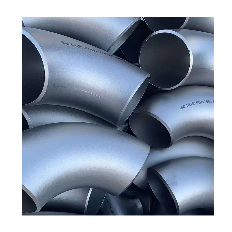 ASTM JIS B2311 DIN 2605 4 Inch Seamless Welded Welding Equal Black Carbon Steel Sch40 Sch80 Buttweld Elbow Tee Pipe Fitting