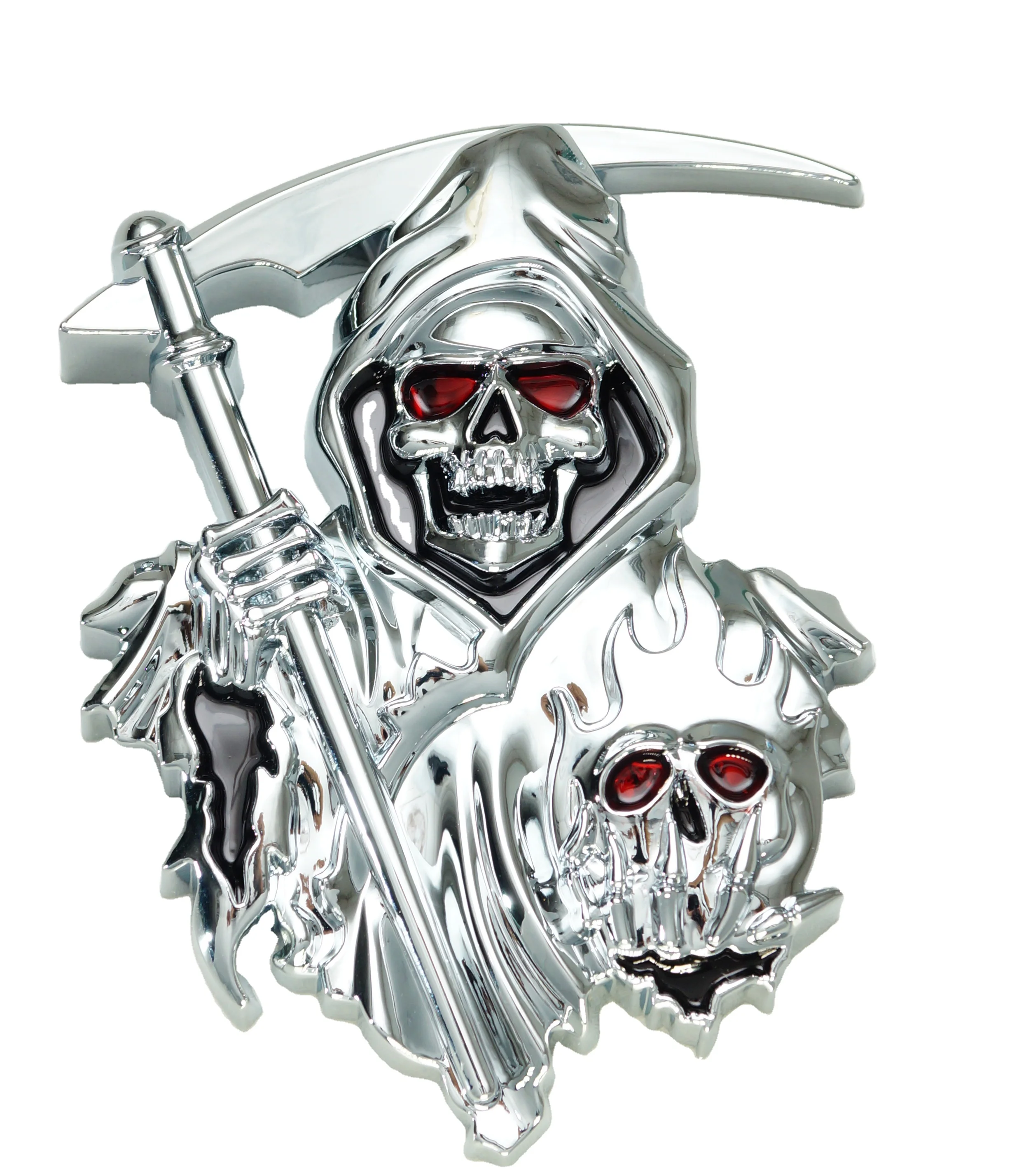 Car Dark Edition Chrome 3D Metal Sticker Badge Decal for Car Accessories and Customization
