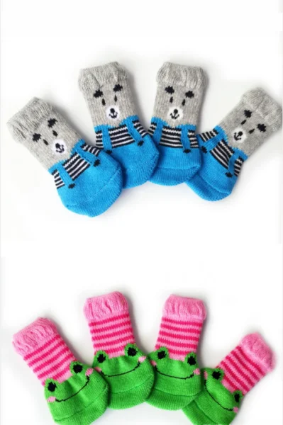 Factory Direct Price Pet Dog Socks Pet Knits Socks Paws Protective Socks