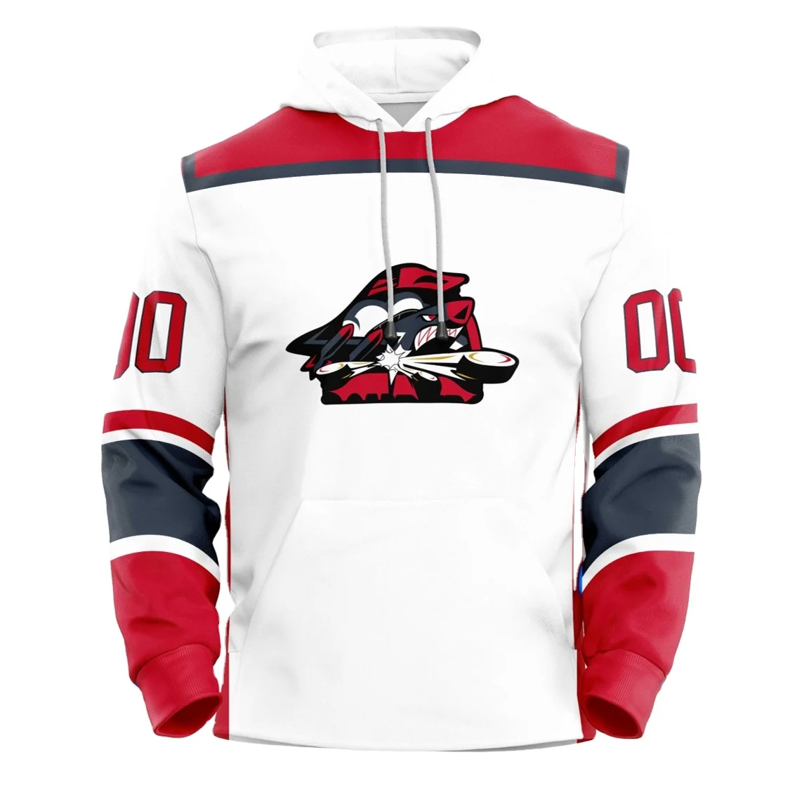 Wholesale high quality oem service hockey hoodie custom hockey hoodie jerseys hockey hoodie