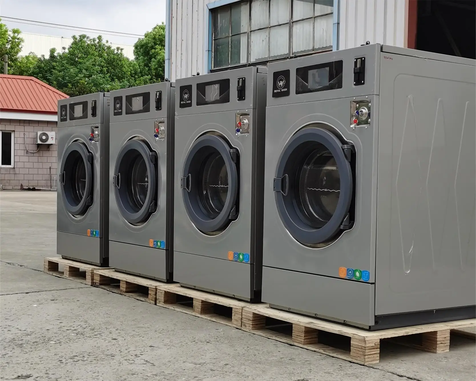 laundry shop/hotel /laundromat Commercial Laundry Equipment  Coin Operated washing machine hard mount