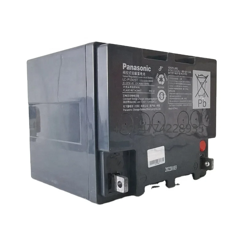 Герметичные свинцово-кислотные аккумуляторные батареи 12V 42Ah VRLA ИБП (LC-P1242ST)