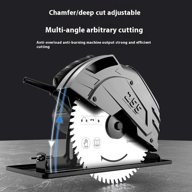 Electric circular saw 7-inch 9-inch household woodworking handheld electric saw cutting saw