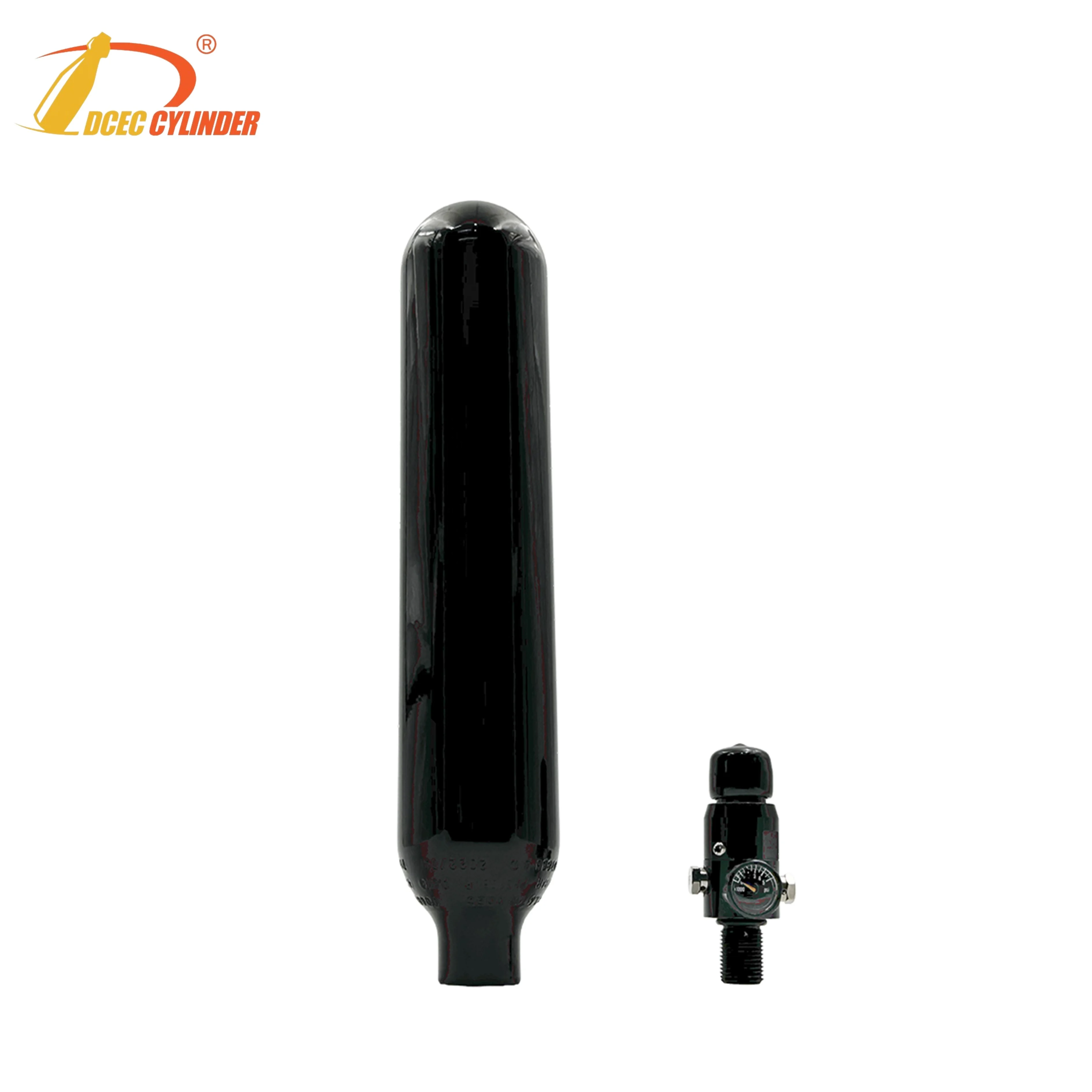 0.5L Cylinder 20mpa Co2 Bottle for pcp air and Airsoft HPA Tank with regulator