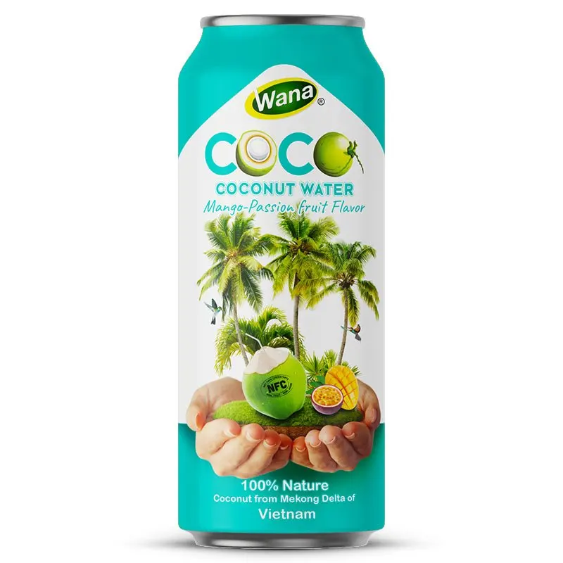 Fast Delivery Natural Soft Drinks Wholesale Juice 500ml Coconut Water With Pomegranate Juice from Wana Beverage Manufacturer