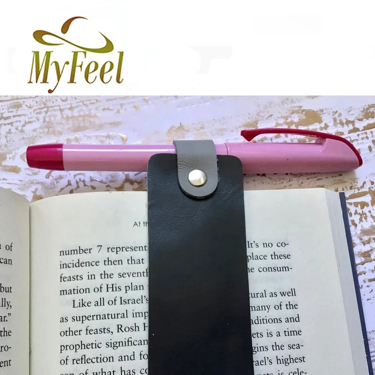 
 Кожаная Закладка с держателем для карандашей, закладка для журналов, оригинальная закладка для путешествий  