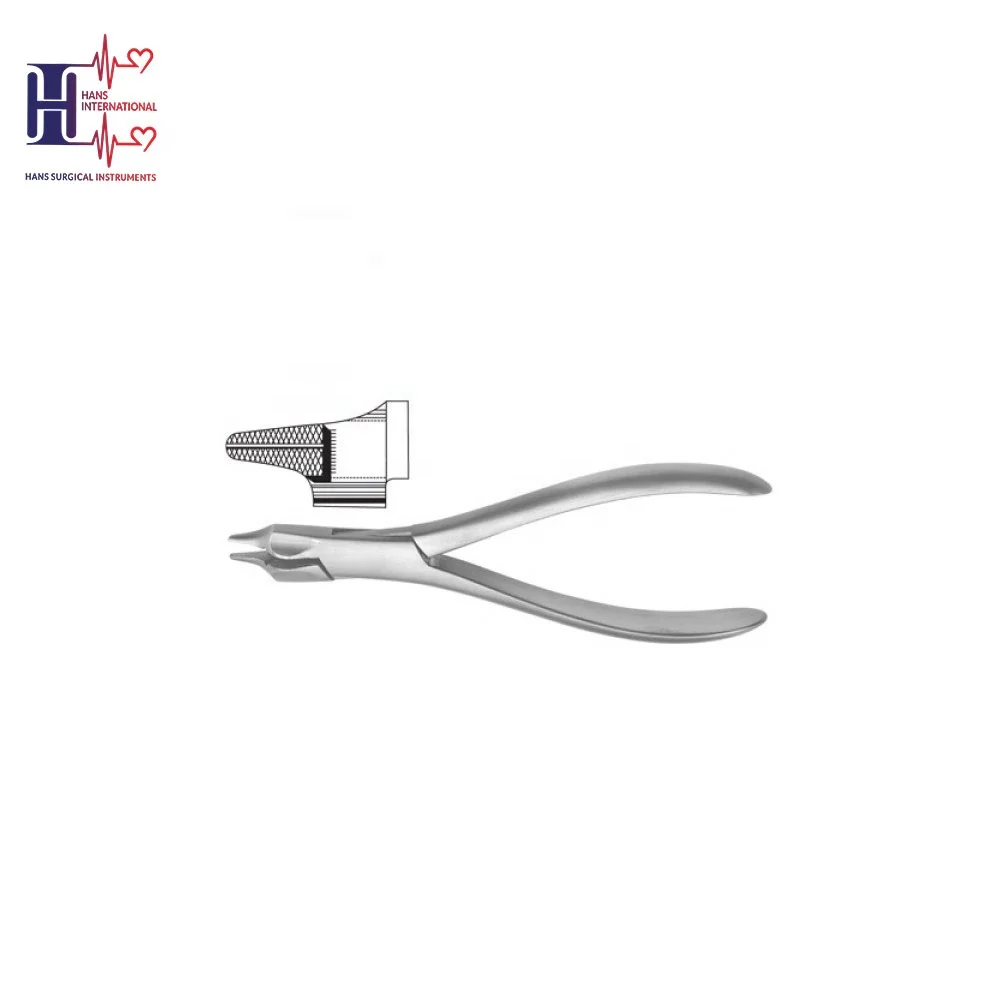 Combi Flat Nose Plier For Bending and Cutting Orthopedic Instruments