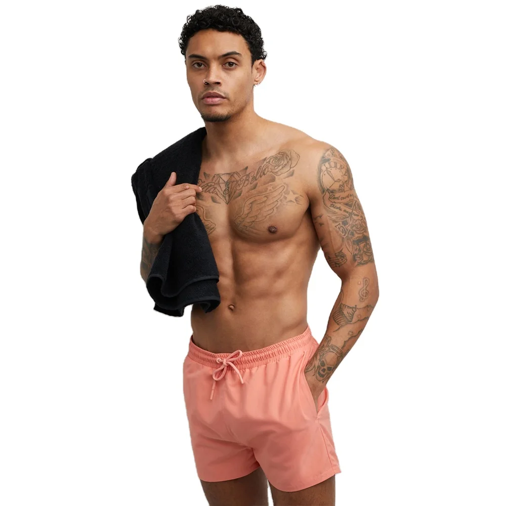 Custom High Quality Swim Trunks Quick Dry Polyester Mens Beach Shorts Swim