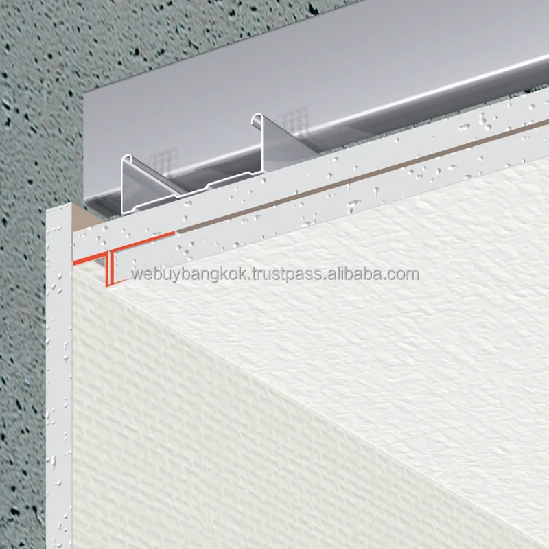 Ceiling plastic transition pvc transition for ceiling  FP-9VP 2000mm. building material