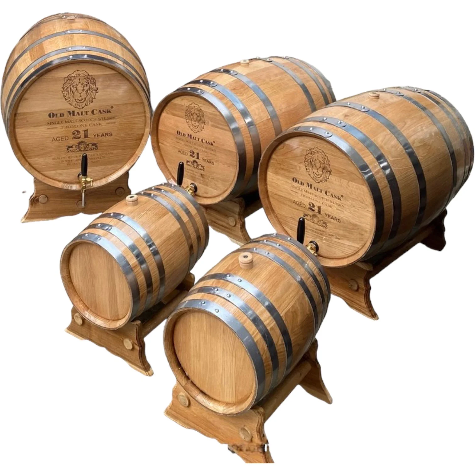 Custom Solid Pine Wine Barrels For Wine Combined Decoration Wooden Wine Barrels Manufactured by Vietnam factory OEM/ODM